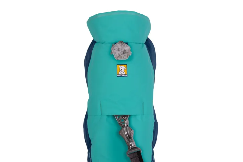 Ruffwear Vert Dog Jacket in Aurora Teal-4